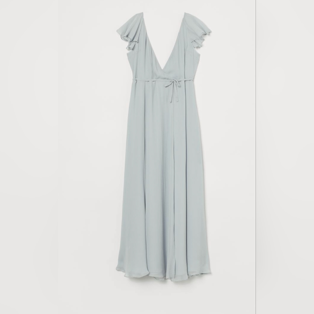 H&M Light Blue Maxi Dress